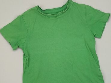 zielona koszulka: Koszulka, H&M, 3-4 lat, 98-104 cm, stan - Dobry
