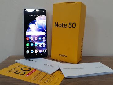 notebook 4 ram: Realme Note 50, 64 ГБ, цвет - Голубой, Гарантия, Кнопочный, Сенсорный