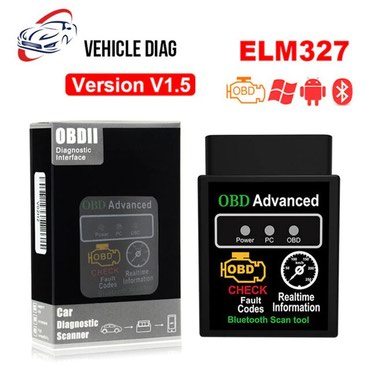 Auto oprema: Bluetooth ELM327 HHOBD2 OBDII V1.5, 25k80 cip Ovo je ELM 327 V1.5 — 2