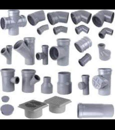 Муфты для соединения труб: Канализационные фитинги всех видов и всех диаметров Большой — 10