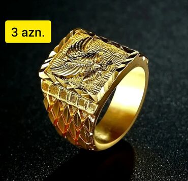 Üzüklər: YENİ, DƏBLİ, PASLANMAYAN materialdan hazırlanmış - ÜZÜKLƏR satılır — 23