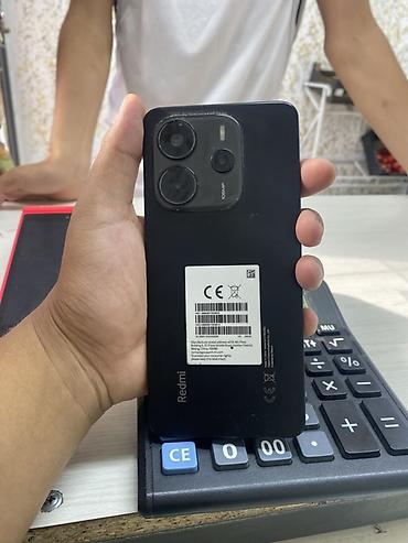 micro cd: Redmi, Redmi 14C, Б/у, 256 ГБ, цвет - Черный, 2 SIM — 2