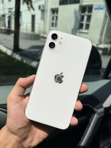 фотоаппарат инстакс мини 11: IPhone 11, Колдонулган, 128 ГБ, White Titanium, Заряддоочу түзүлүш, Коргоочу айнек, 77 %