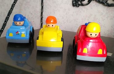 трактор игрушки: Продаю Машинки скоростные механические: Полицай, пожарный, трактор