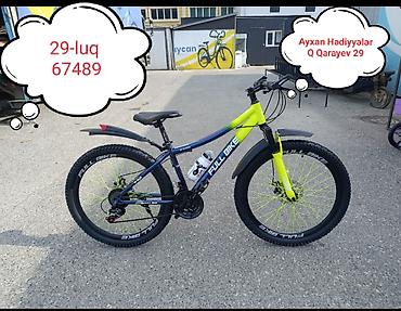 gt velosiped: 29-luq Şəhər Yol və dağ velosipedləri 190-azn 195-azn 199-azn və — 4