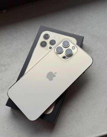 Apple iPhone: IPhone 13 Pro, Qızılı, Face ID