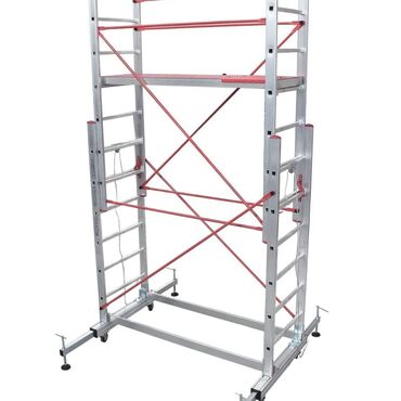 Nərdivanlar: Alüminium hərəkətli iskele (modul tip) - Material: yüngül və möhkəm — 2