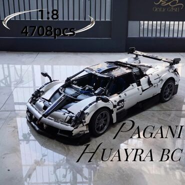 my hobby асанбай: Pagani Huayra BC в масштабе 1:8 – 4708+ деталей, максимальная