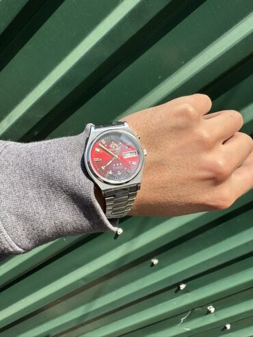 Qol saatları: Qol saatı, Orient, rəng - Qırmızı — 11