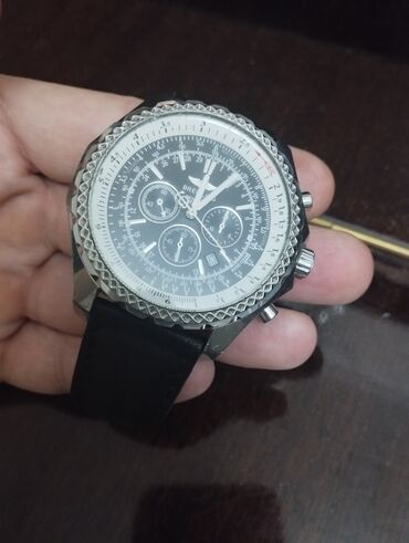 3d pazllar: Наручные часы, Breitling, цвет - Серебристый