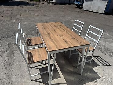 study table: Кухонный стол и стул, Новый — 1