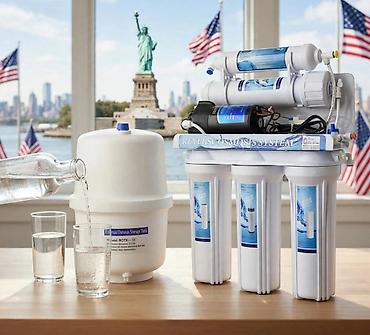 садовый фильтр: Система очистки воды «Reverse Osmosis System» с накопительным баком — 9