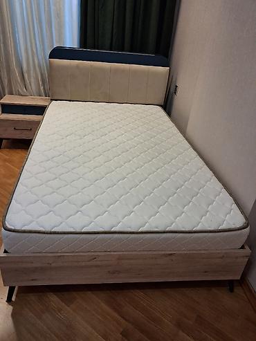 Çarpayı, original ortopedik döşək ilə, usb yeri ilə, çox az istifadə