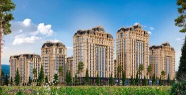 Продажа квартир: 3 комнаты, 122 м², Элитка, 12 этаж, ПСО (под самоотделку)