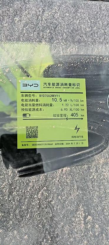 BYD: BYD E2: 2025 г., 3 л, Робот, Электромобиль, Седан — 7