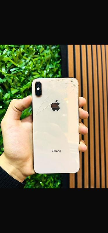 ipad pro 2022: IPhone Xs Max, Qızılı, Face ID — 3