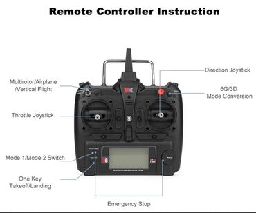 Oyuncaqlar: Wltoys RC Plane. Model XK X450. Feature: RC.Baki instagram sehifesinde — 15