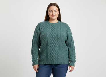 sweter z solar: Sweter damski, rozmiar 6XL
