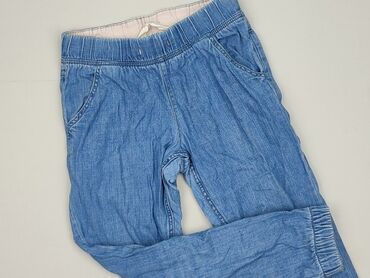 kombinezon mango jeans: Spodnie jeansowe, H&M, 9 lat, 128/134, stan - Bardzo dobry