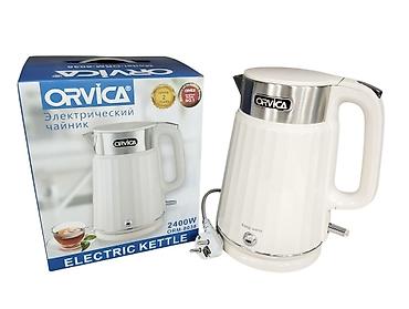 elektrikli caydan: Elektrik çaydan "Orvica 8038" White 2.2L 2400W . 🆕Bütün məhsularımız — 1