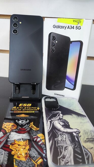 iphone xr новый цена: Samsung Galaxy A34 5G, Б/у, 128 ГБ, цвет - Черный, 1 SIM, 2 SIM