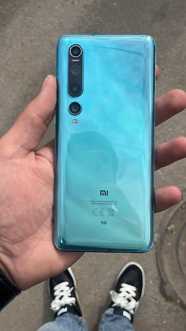 Xiaomi Mi 10 5G, 256 GB, rəng - Mavi, 
 Sensor
