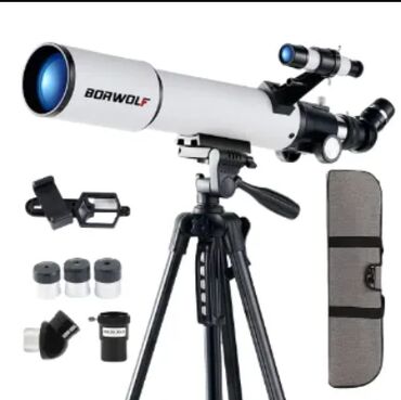 сверхмощный японский бинокль canon 70x70 часы swiss army в подарок: Profesional Teleskop 375X Marka: Borwolf 375x Teleskop Profesional