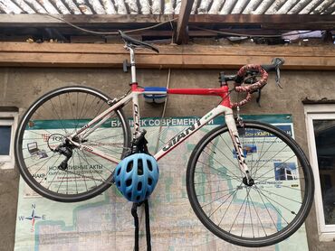 шоссейные покрышки на горный велосипед: Шаардык велосипед, Giant, Велосипед алкагы M (156 - 178 см), Колдонулган