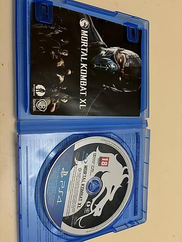 Elektronika: PS4 oyunu: Mortal Kombat XL (disk + orijinal qutu və kağız üzlük) — 2