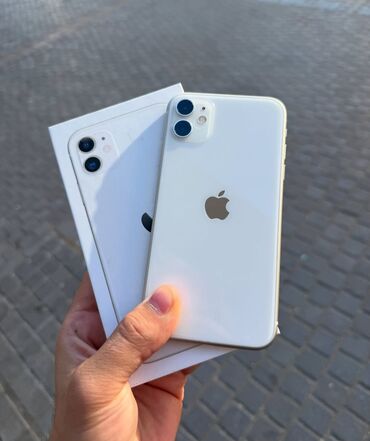 Mətbəx texnikası: IPhone 11, 128 GB, Ağ, Zəmanət, Face ID