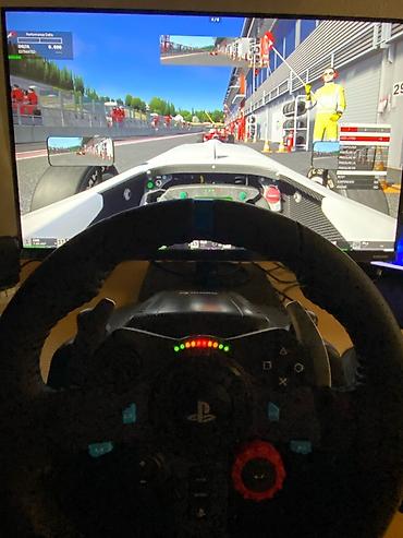 ps sükan: Logitech G29 Driving Force sükan dəsti + 3 pedallı blok + Logitech — 6