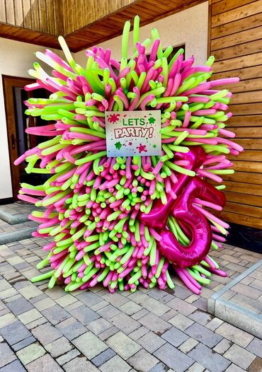 Игрушки: Шарики Фотозона подарки цветы из шаров оформление шарами арка из — 29