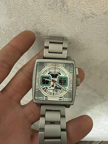Наручные часы: TAG Heuer Monaco tərzində kişi qol saatı - Korpus: kvadrat formalı — 1