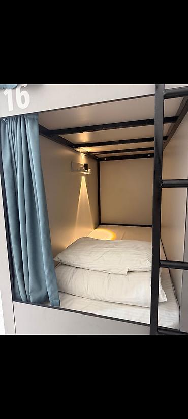 Хостелы: HOSTEL OSH — современный хостел в центре Оша. - Капсульные спальные — 8