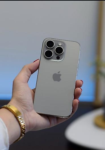 iphone 15 pro max ucuz: IPhone 15 Pro Max, 256 GB, Zəmanət, Face ID, Sənədlərlə — 1