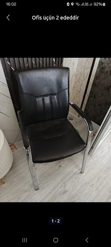 kontakt home stullar: Ofis üçün oturacaq 2 ededdir