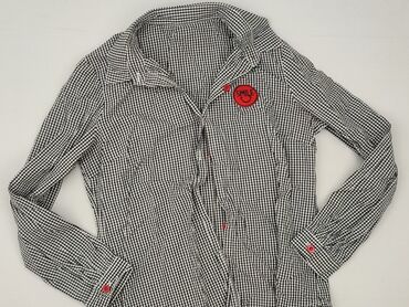 czarne t shirty basic: Women`s shirt, size S (EU 36)