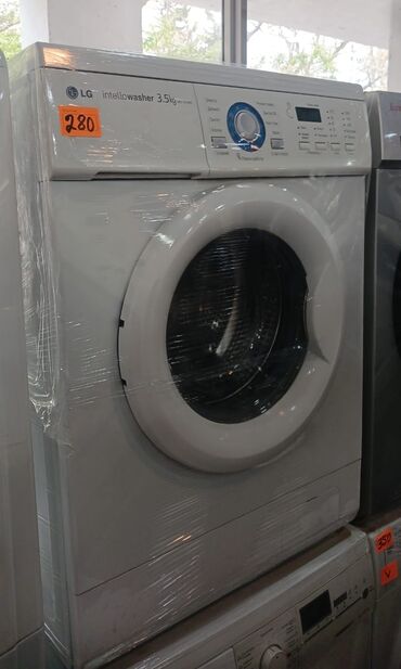 mum əridən: Paltaryuyan maşın LG, 4 kq qədər, İşlənmiş, Avtomat