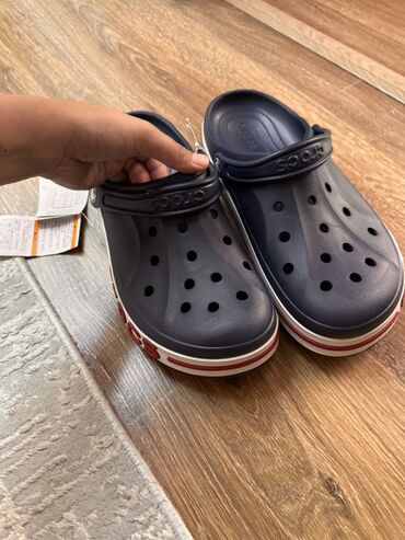 белый купальник с рюшами: Сабо, 45, Crocs, Новый, цвет - Голубой, Самовывоз, Платная доставка