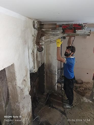 Beton işləri: Beton kəsmə xidməti - Divar, döşəmə və tavanlarda dəqiq və səliqəli — 14