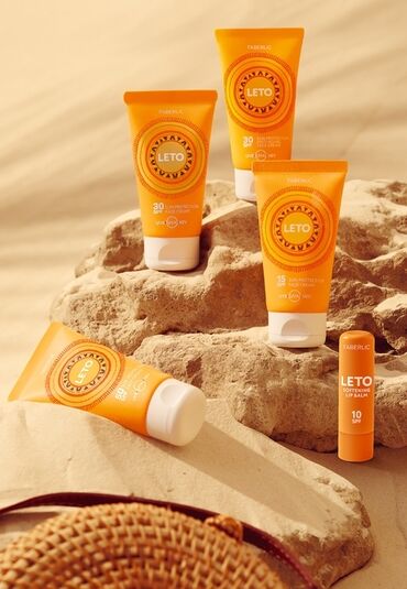 günəş kremi: Üz üçün günəşdən qoruyan krem SPF 50 Leto Günəşin altında bir yer!