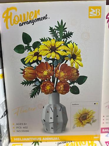 ком цветы: Наборы-конструкторы “Flower arrangement” для создания декоративных — 3