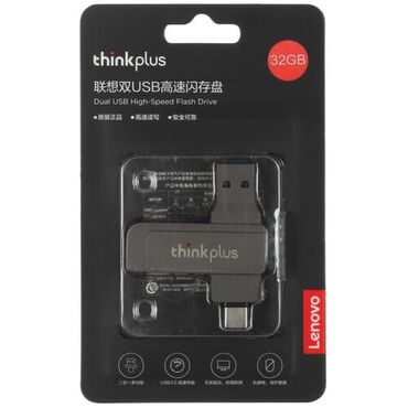 Чехлы и сумки для ноутбуков: Флешка 32гб OTG USB Flash Lenovo ThinkPlus 3.2 Характеристики