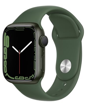 apple watch stainless: Продаю, Apple Watch Series 7 41mm, алюминий зеленого цвета, спортивный