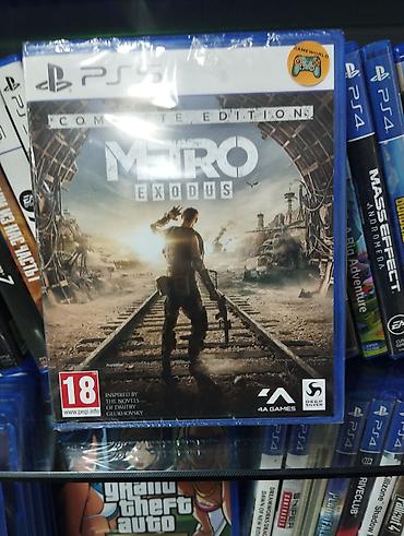 PS5 (Sony PlayStation 5): PS5 üçün Metro Exodus – Complete Edition (fiziki disk) - Platforma — 1