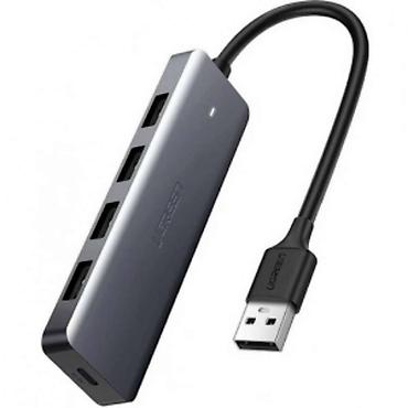 🔥 UGREEN CR106 50261 – USB 2.0 4-Port HUB, 0.25m Kompüter və at lalafo.az 🔥 UGREEN CR106 50261 – USB 2.0 4-Port HUB, 0.25m Kompüter və