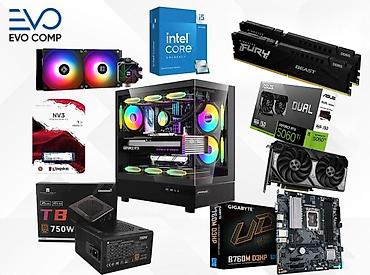 Masaüstü kompüterlər və iş stansiyaları: EvoGaming NovaStrike Setup Core i5-14600KF, RTX 5060 Ti 16GB, SSD 1TB — 1