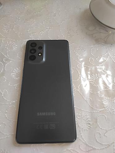 philips xenium 9@9s: Samsung Galaxy A73 5G, 128 GB, rəng - Boz, Barmaq izi — 4
