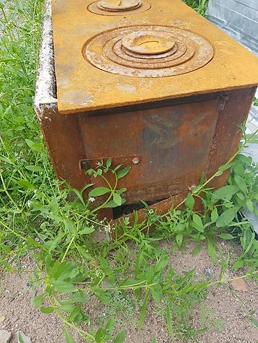 штып уголь: Дровяная печь-плитка из стали с варочной поверхностью - Тип — 2