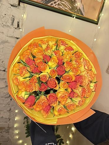 Букеты из живых цветов: Букеты из свежих цветов в нежной пастельной гамме. /Московская 184 — 9